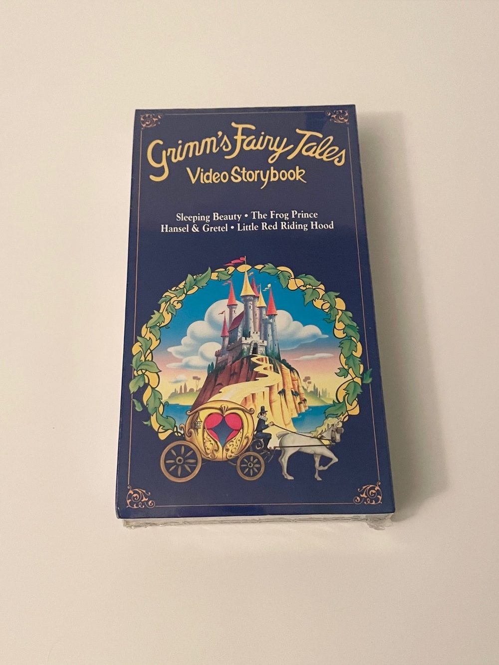 Vintage 1992 Grimm’s Fairy Tales Video Storybook Sealed VHS Saban